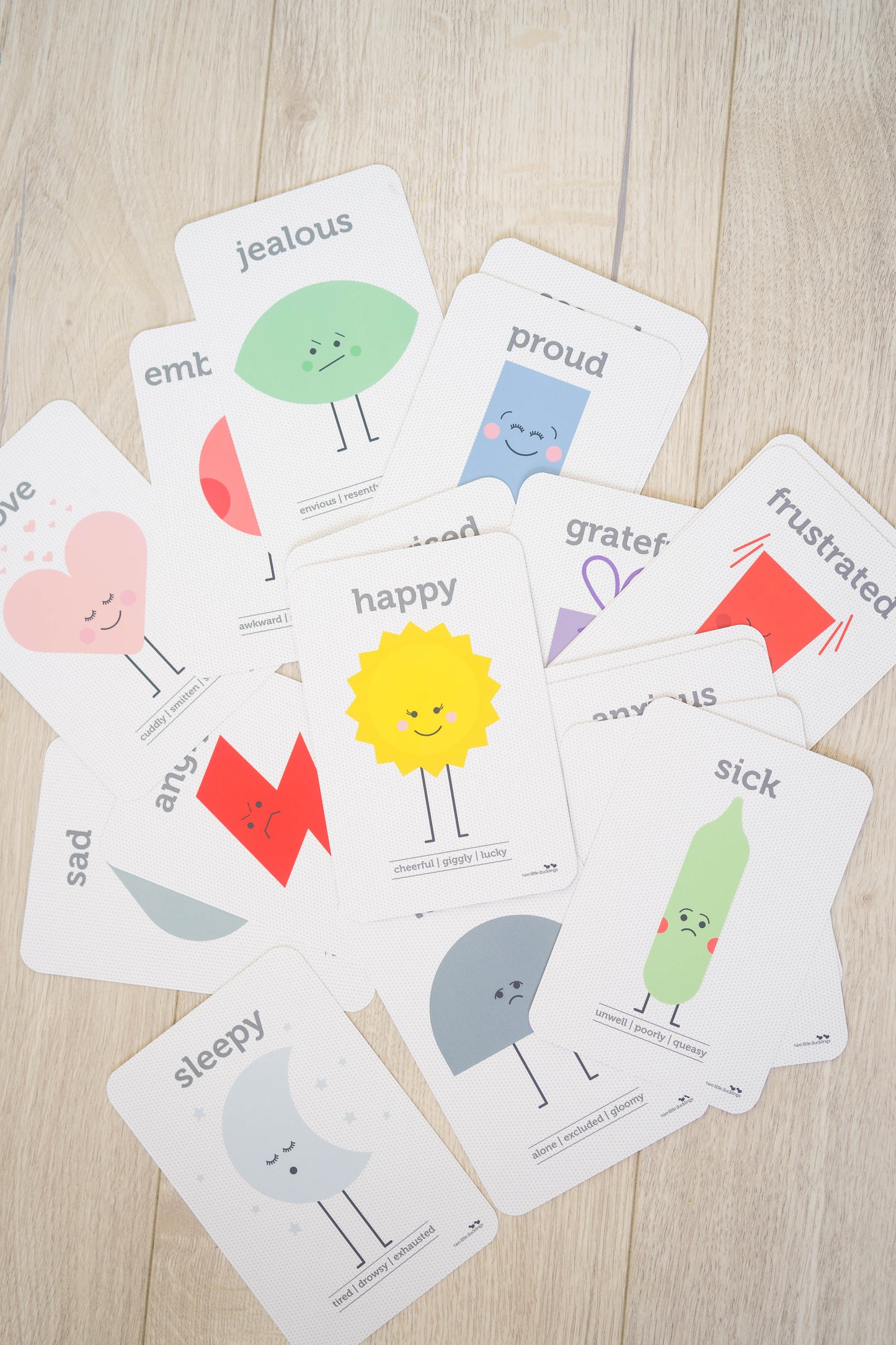 Feelings And Emotion Flash cards