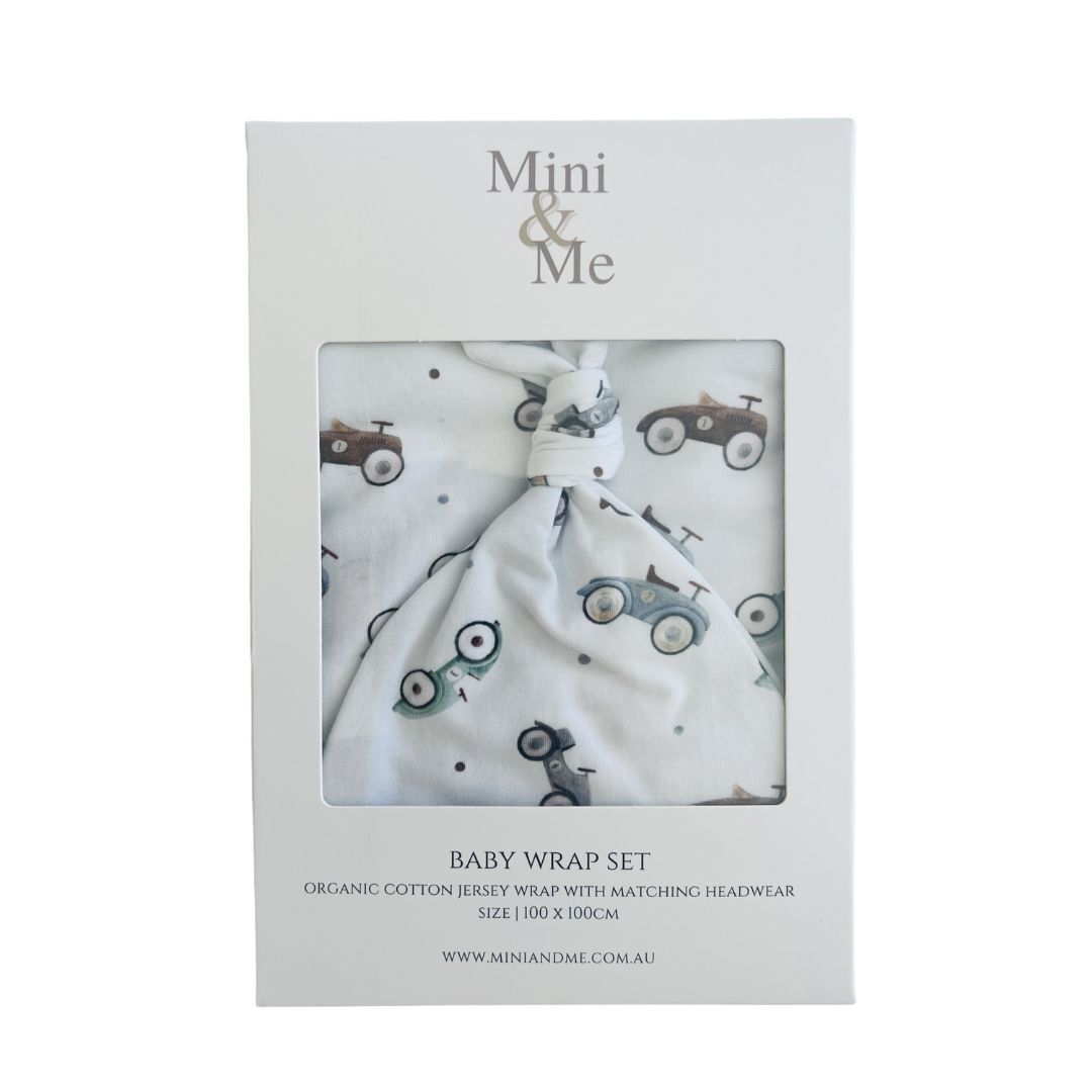 Cars Wrap and Beanie set