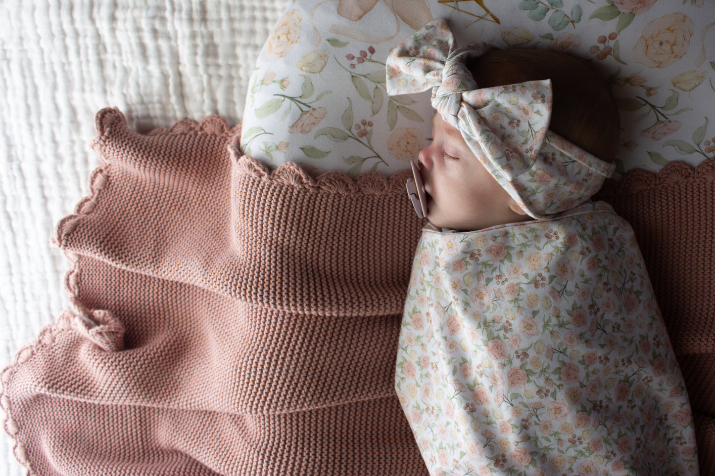 Lola Baby Wrap with  Headband