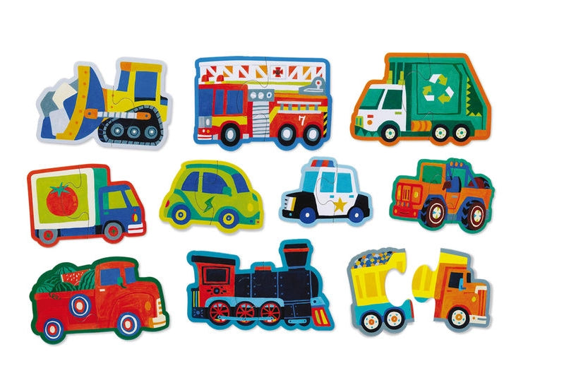 Let's Begin Vehicle Puzzle
