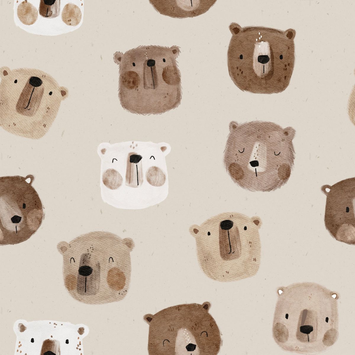 Romper Sleeveless Beary Cute