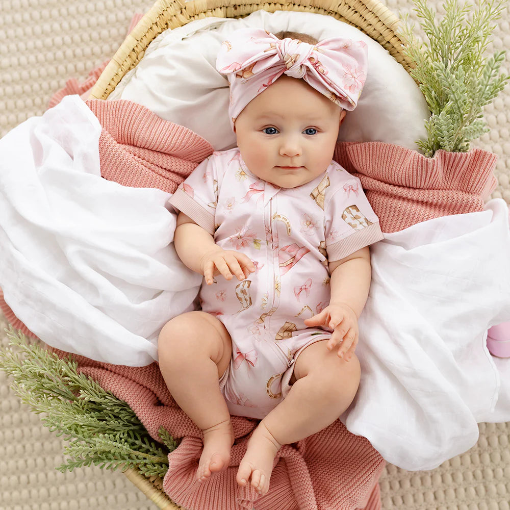 Boots And Bows Organic Snuggle Shortie