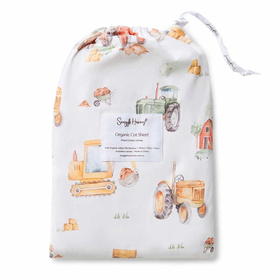 Diggers Organic Cot Sheet