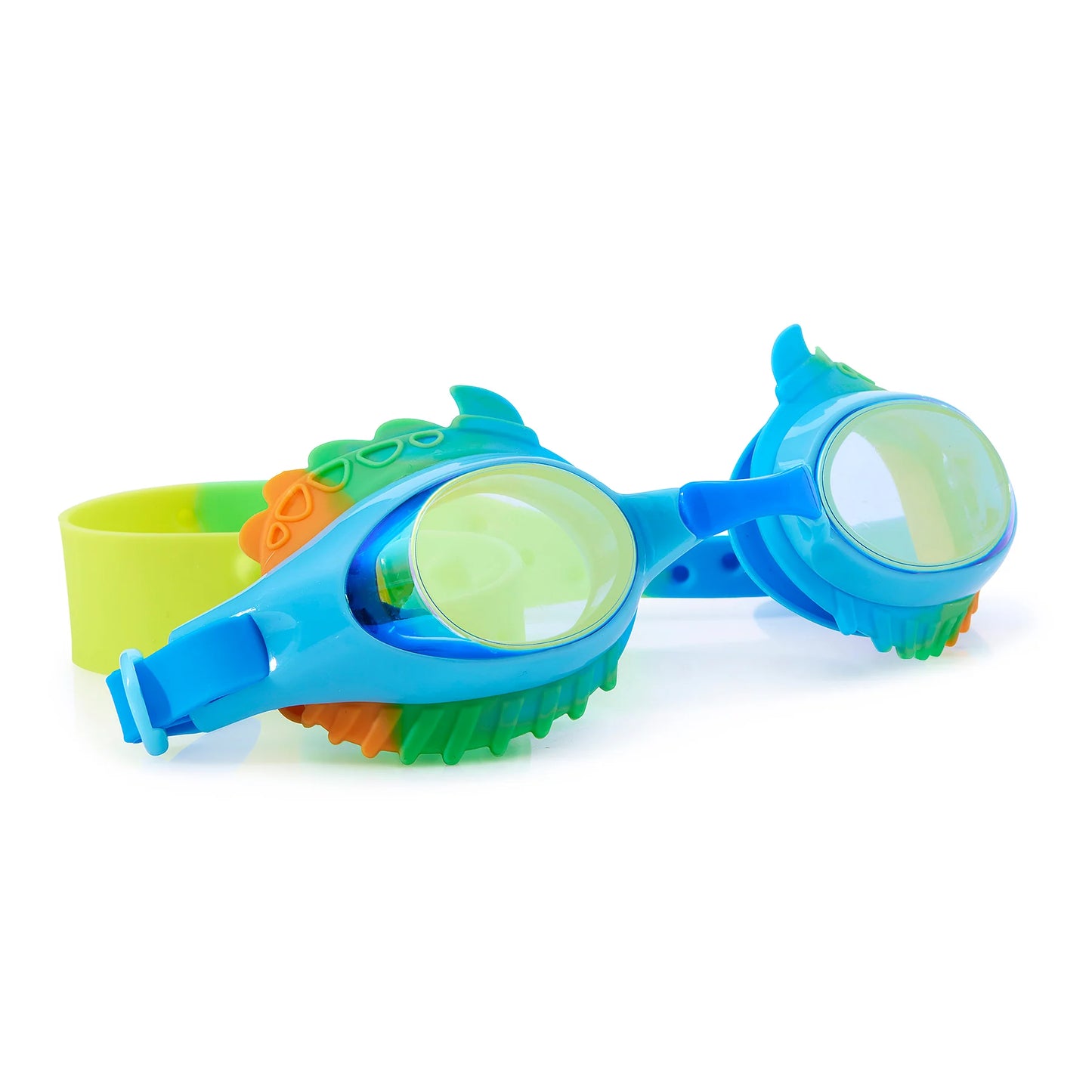 Dylan Dino swimming goggles in blue