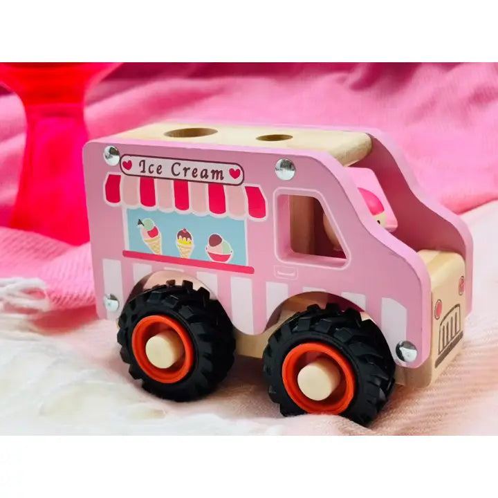 Ice Cream Van Wooden