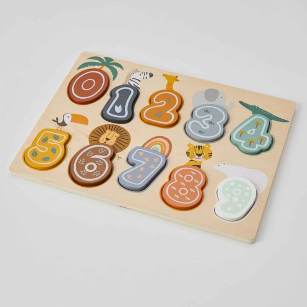 Number Puzzle 0 to 9