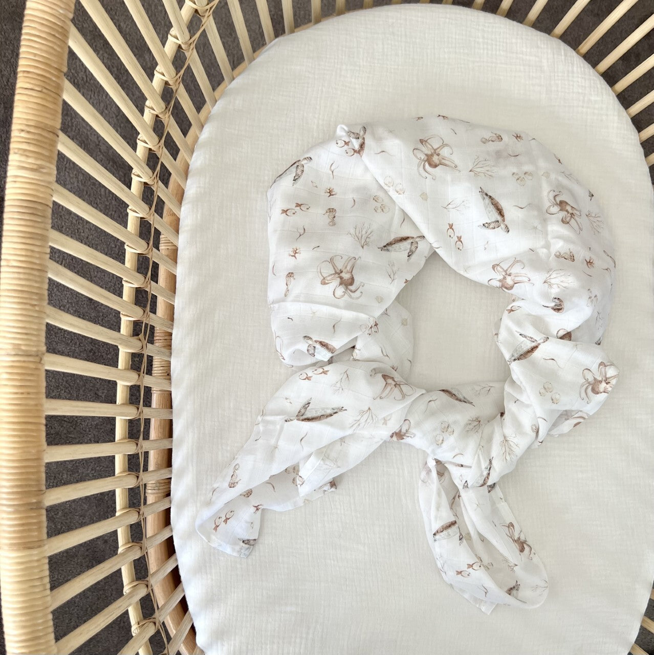 Oceania Muslin Bamboo Wrap