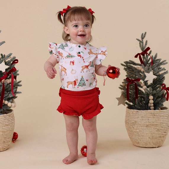 Prancer Bodysuit with frill