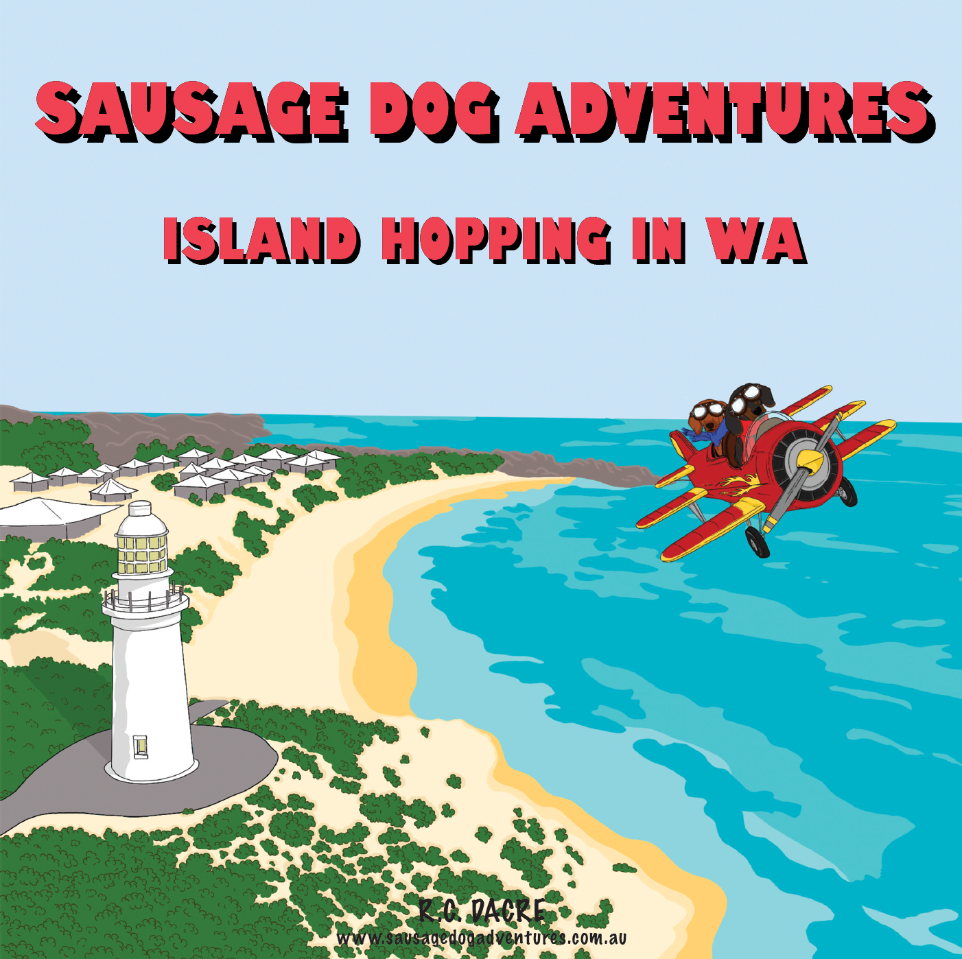 Sausage Dog Adventures Island Hoping W.A. (paperback)
