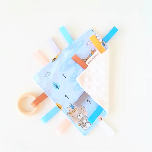 Sensory Blanket Woodlands Blue