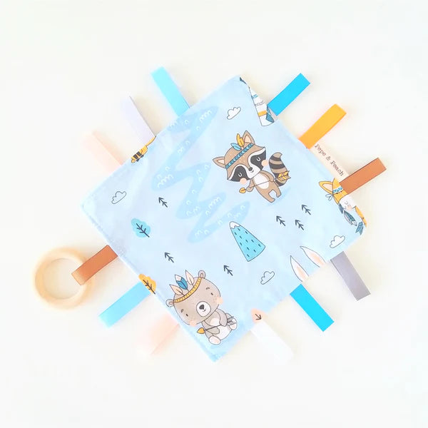 Sensory Blanket Woodlands Blue