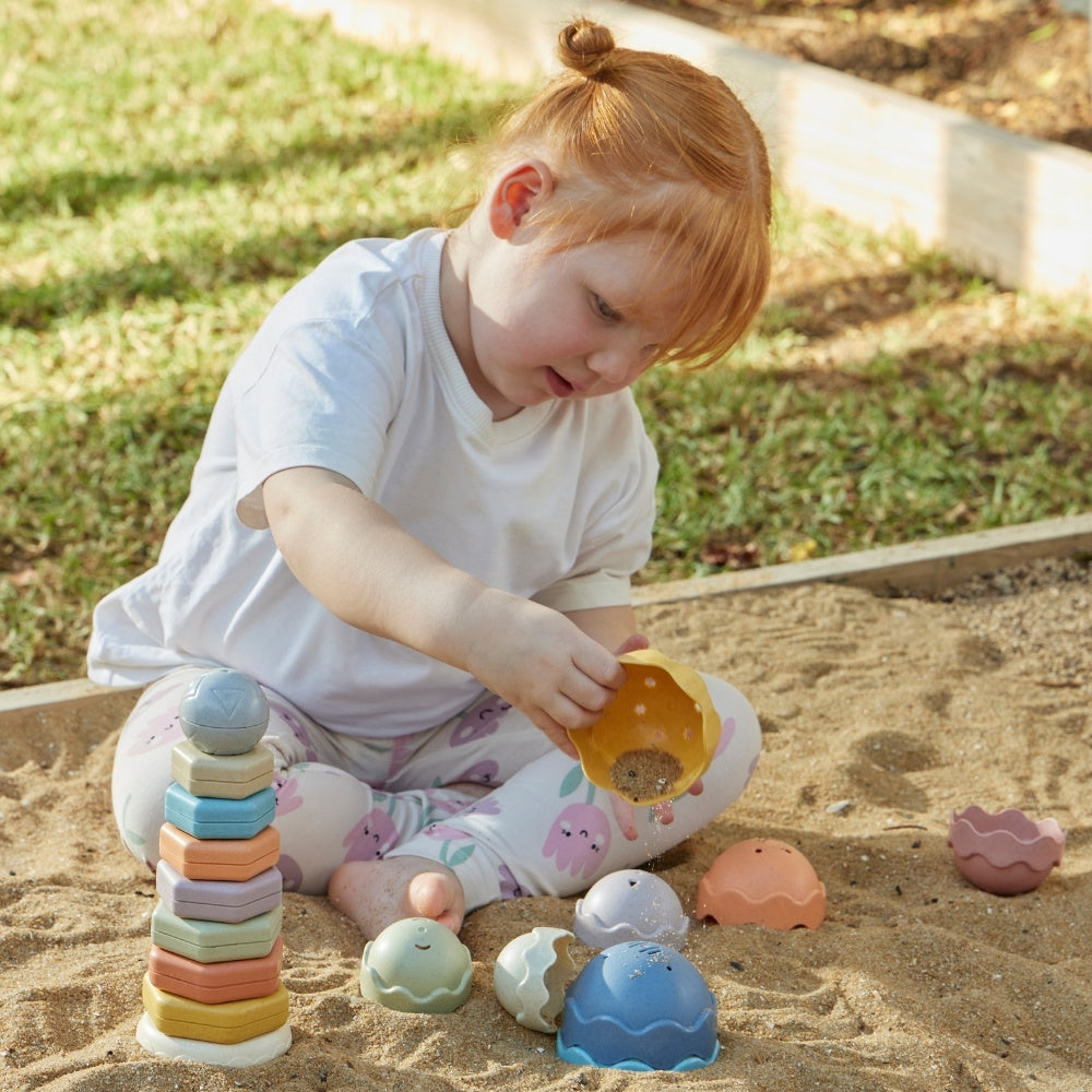 Wave Shape Stackers Eco Friendly