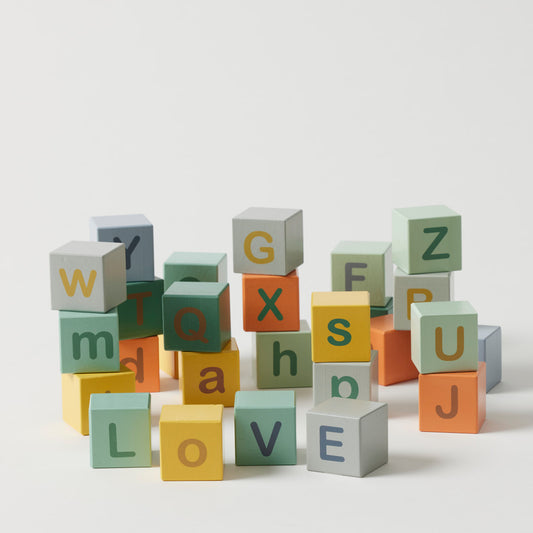 Alphabet Blocks Wooden