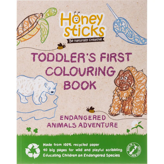 Honeysticks colouring book
