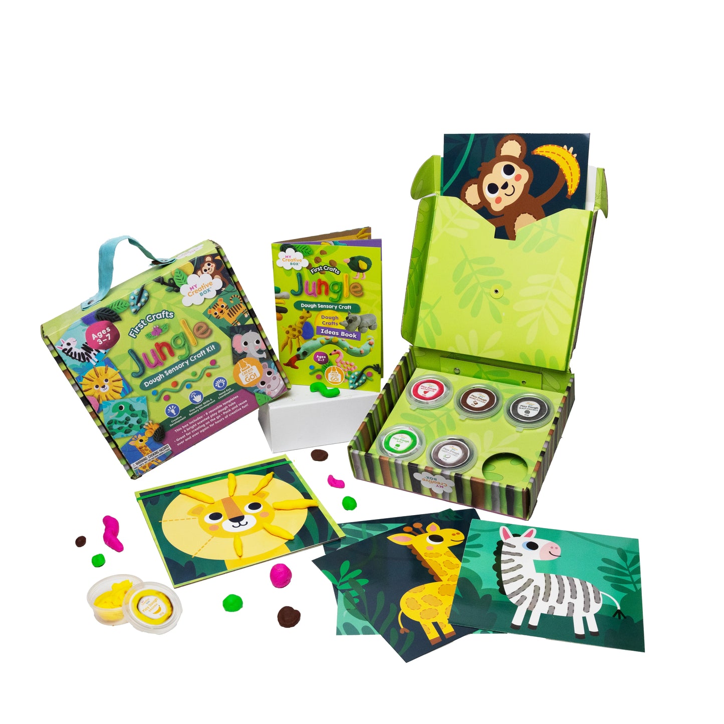 Jungle Dough Sensory Craft set