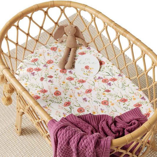 Meadow Organic Bassinet Sheet