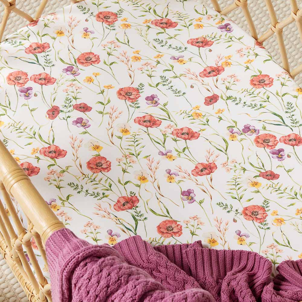 Meadow Organic Bassinet Sheet