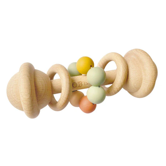 Rattle Wooden Multi