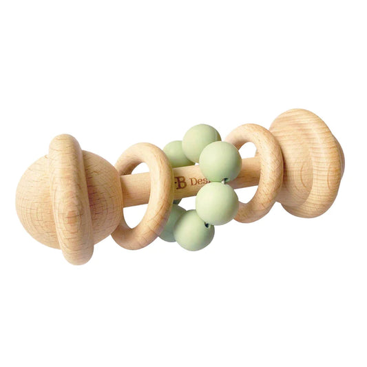 Rattle Wooden Mint