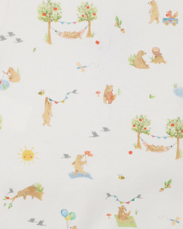 Romper Short Sleeve Bear