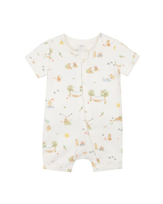 Romper Short Sleeve Bear