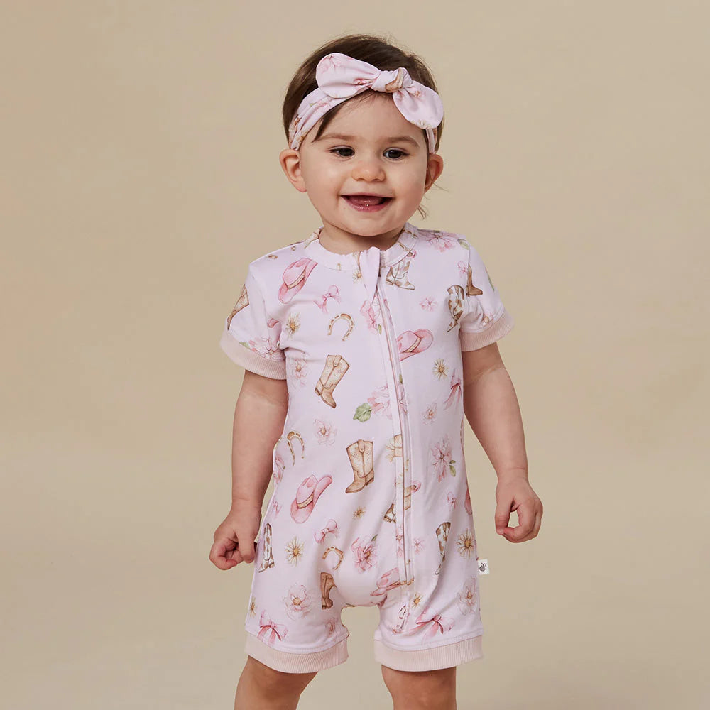 Boots And Bows Organic Snuggle Shortie