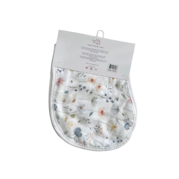 Burp Bib Set Goosey Gander and Meadow