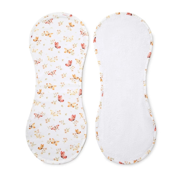 Butterfly Organic Cotton Burp BIb