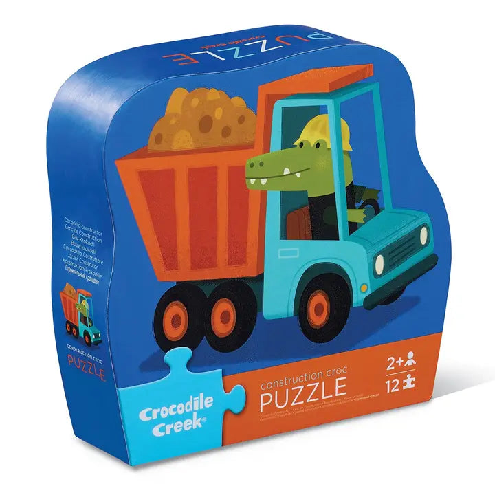 Construction Croc 12 PC Jigsaw Puzzle
