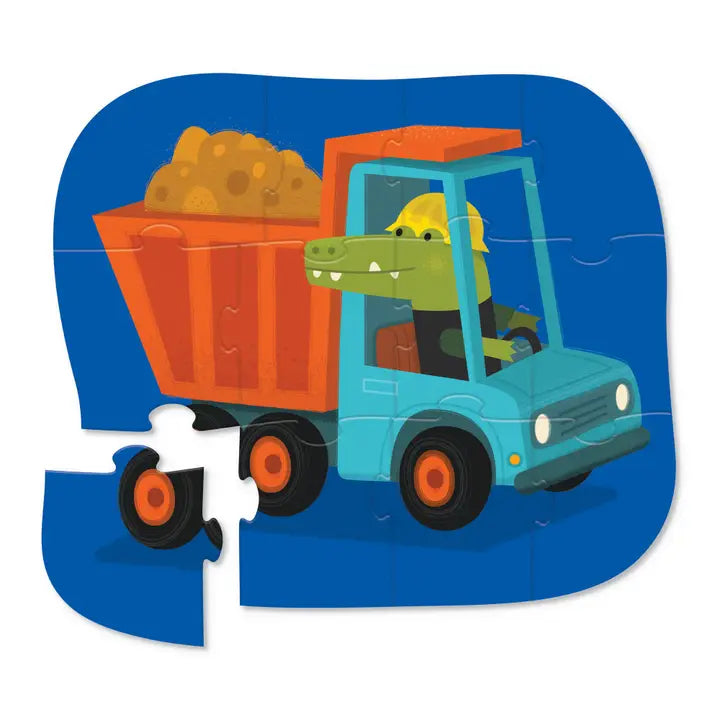 Construction Croc 12 PC Jigsaw Puzzle