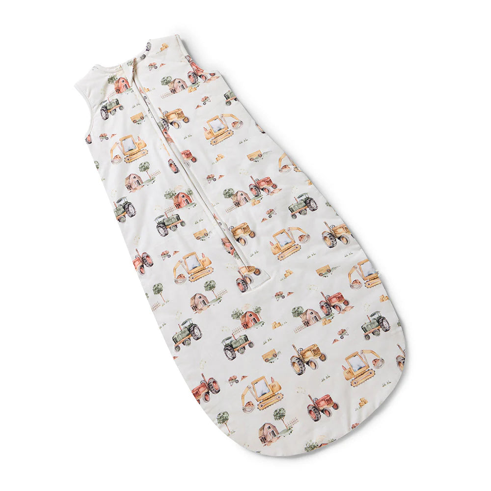 Digger and Tractors Sleeping Bag  2.5 TOG