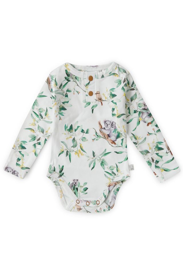 Bodysuit Eucalypt Long Sleeve