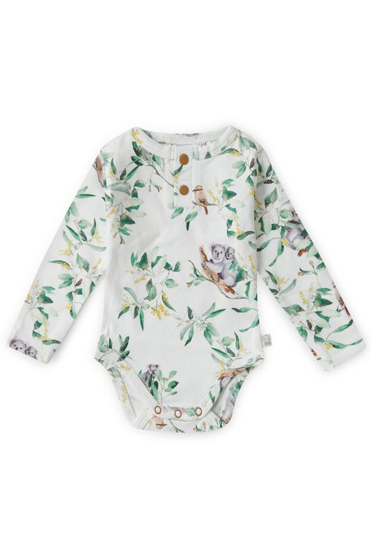 Bodysuit Eucalypt Long Sleeve