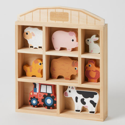 Wooden Farm Fun Set