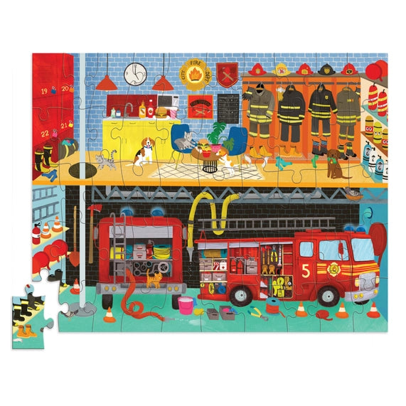 Fire House Puzzle 50 Pieces