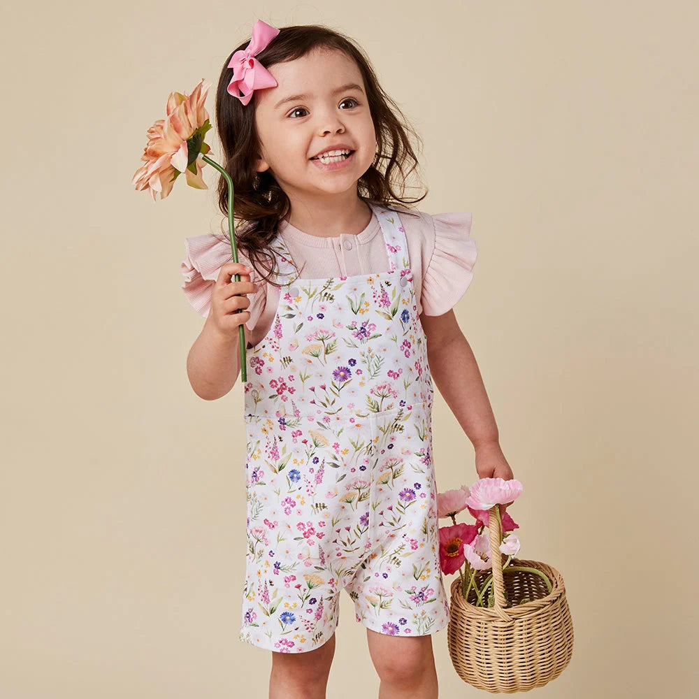 Gracie Organic Short Overalls