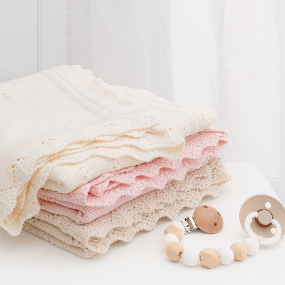 Heirloom Blanket Blush