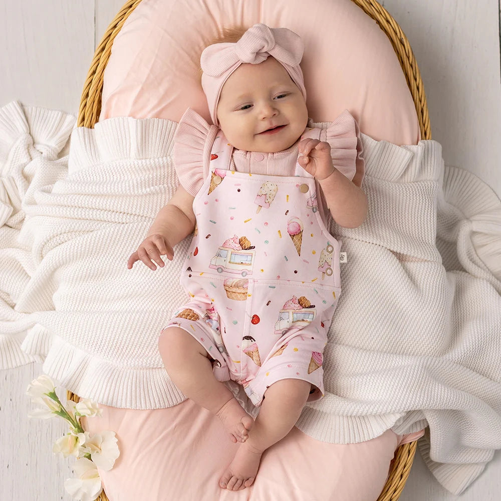 Ice Creams Organic Overall Short