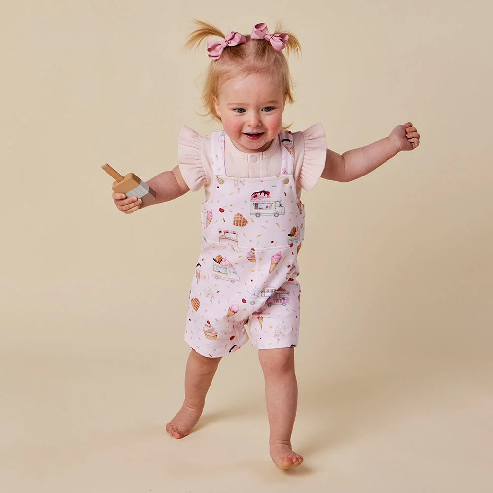 Ice Creams Organic Overall Short