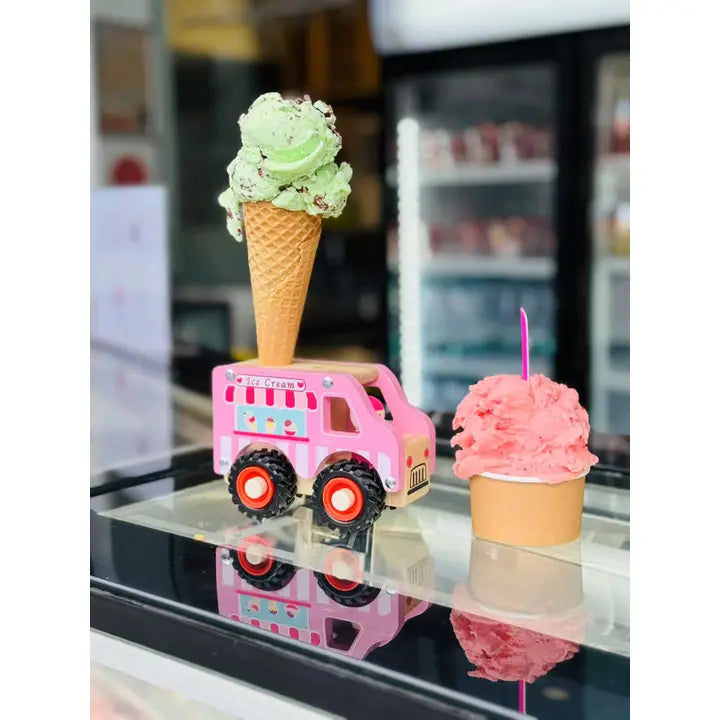 Ice Cream Van Wooden