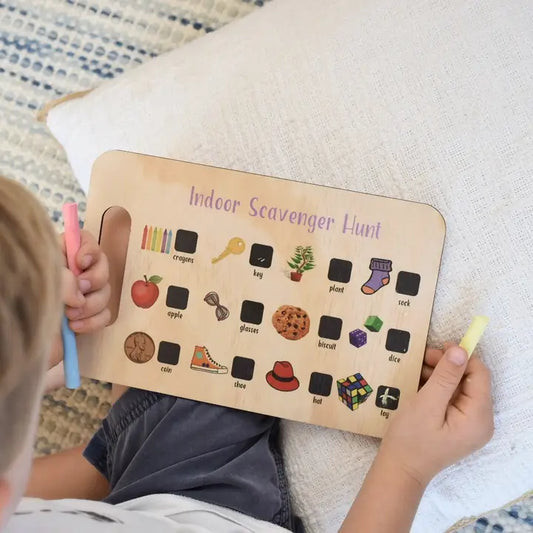 Scavenger Hunt Board Indoors