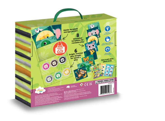 Jungle Dough Sensory Craft set