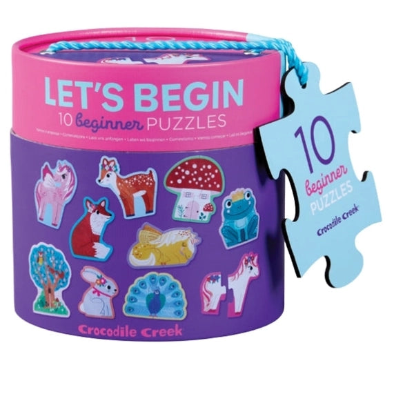 Let's Begin Unicorn 2 Pc Puzzle