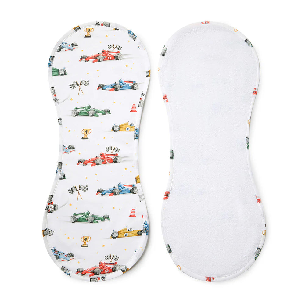 Burp Bib Little Racers