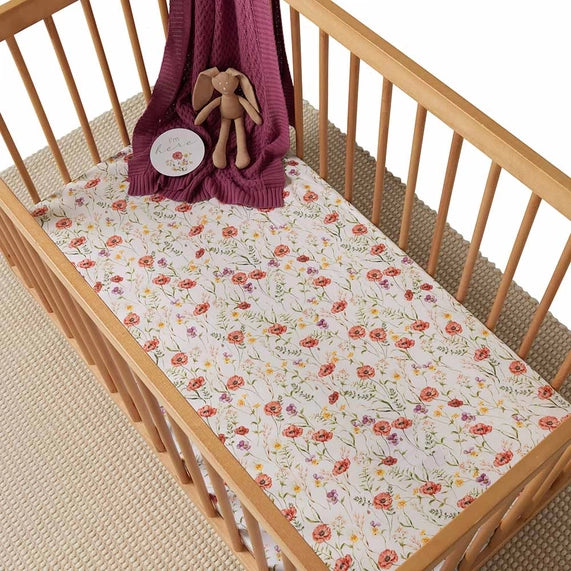 Meadow Organic Cot Sheet