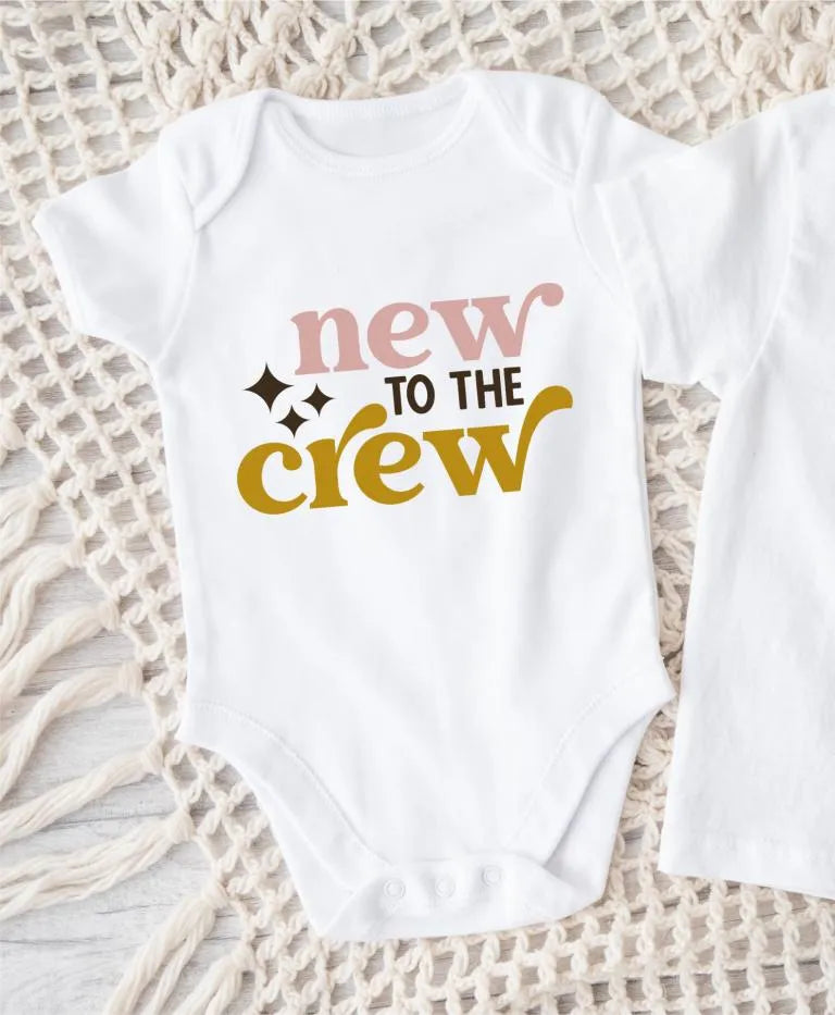 New To The Crew Retro Bodysuit