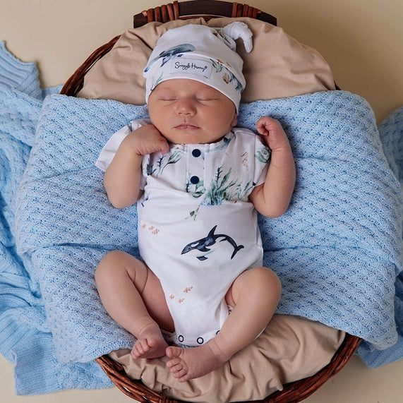 Ocean Short Sleeve Bodysuit