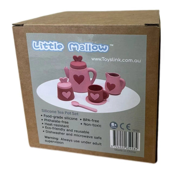 Tea Set Pink Silicone