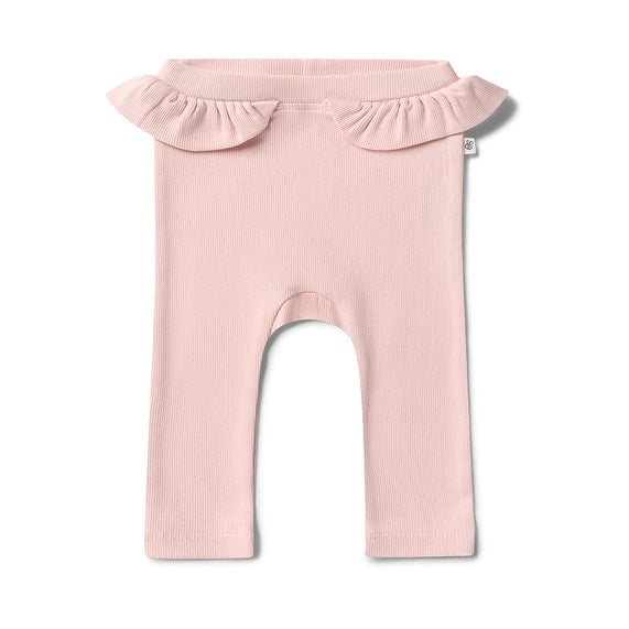 Pants Pink Organic with Frill