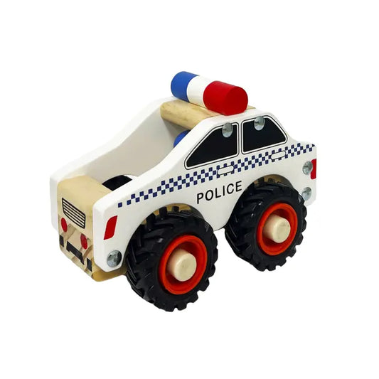 Police Car wooden